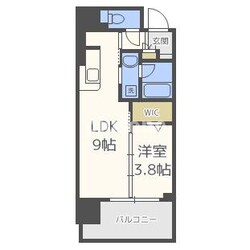 アーバネックス北堀江llの物件間取画像